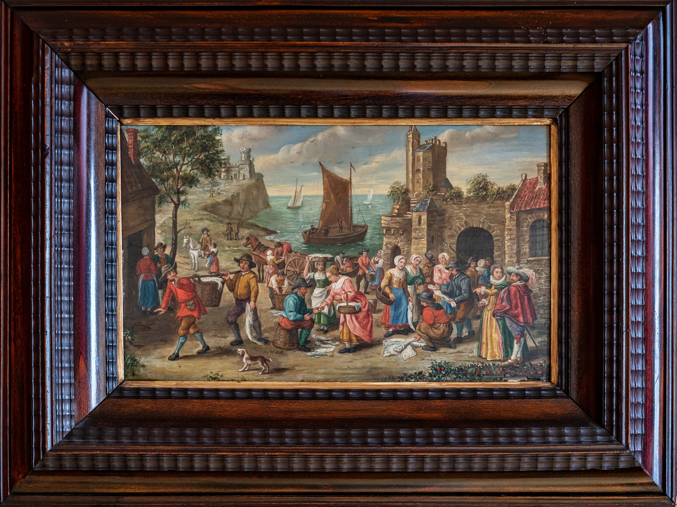 Coastal Fish Market, 1690