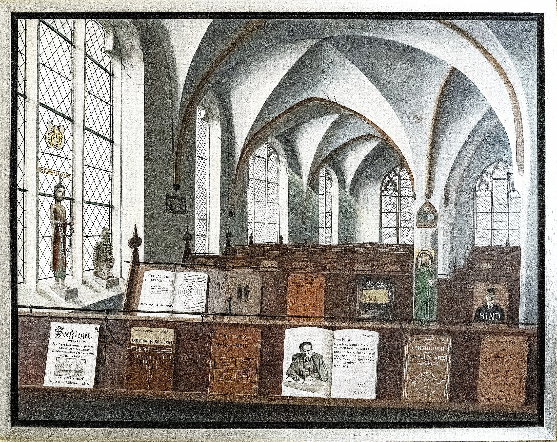 Zutphen Chained Books Library, Personalized