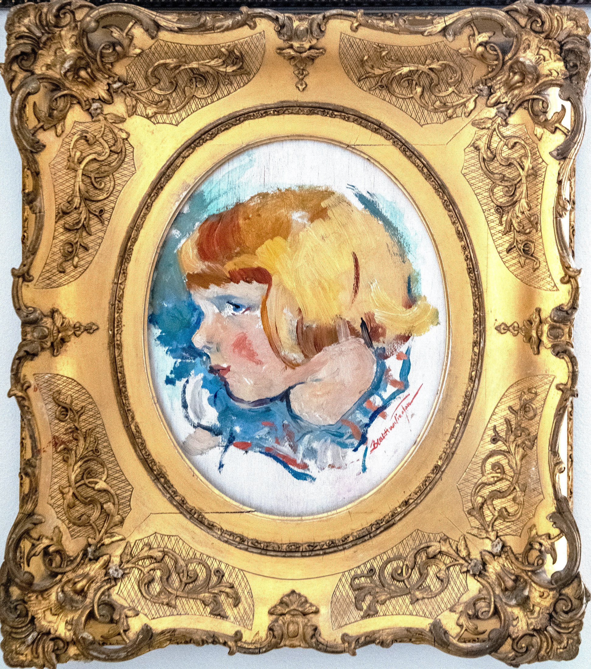 Portrait Study of a Young Girl