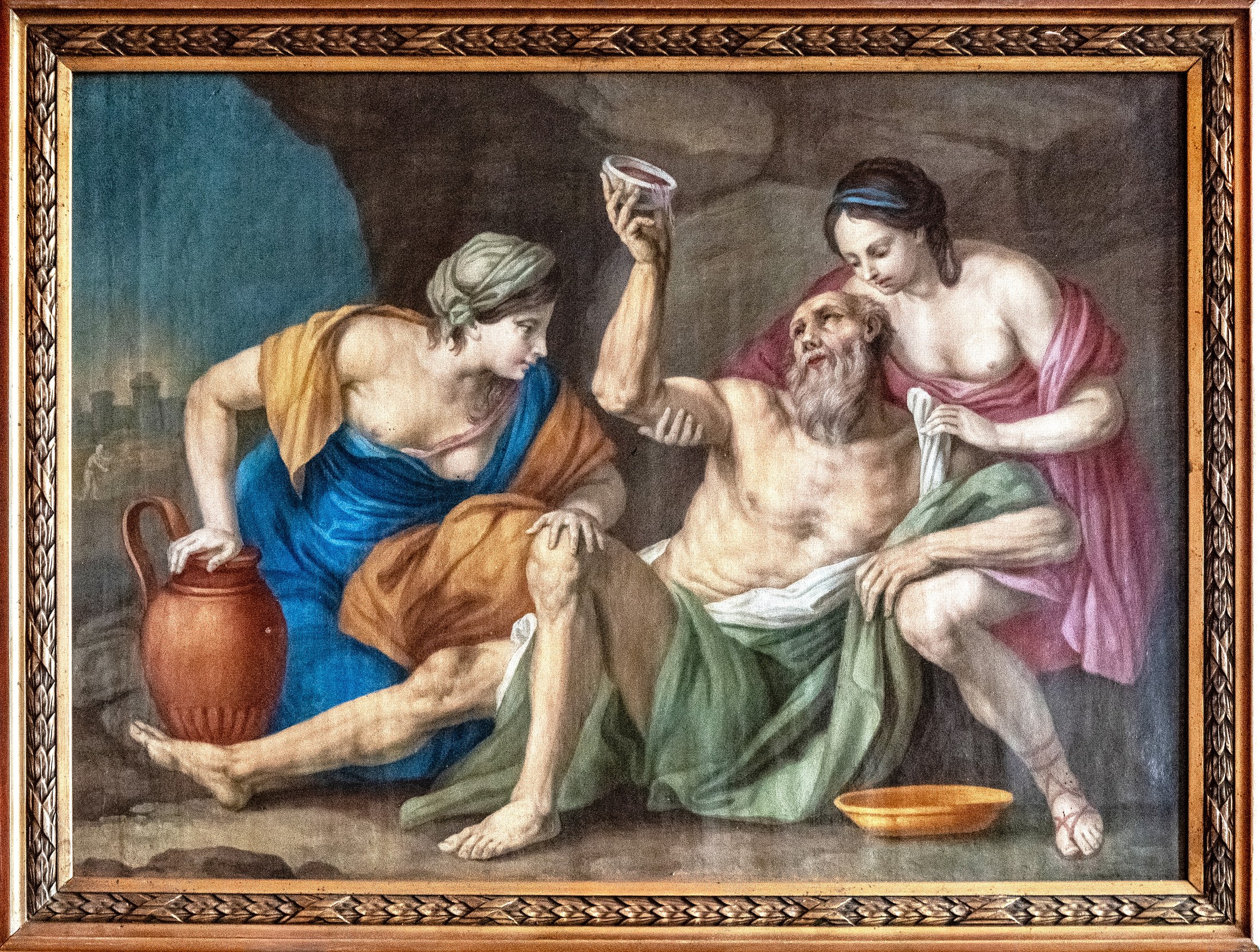 Lot and His Daughters, 1710