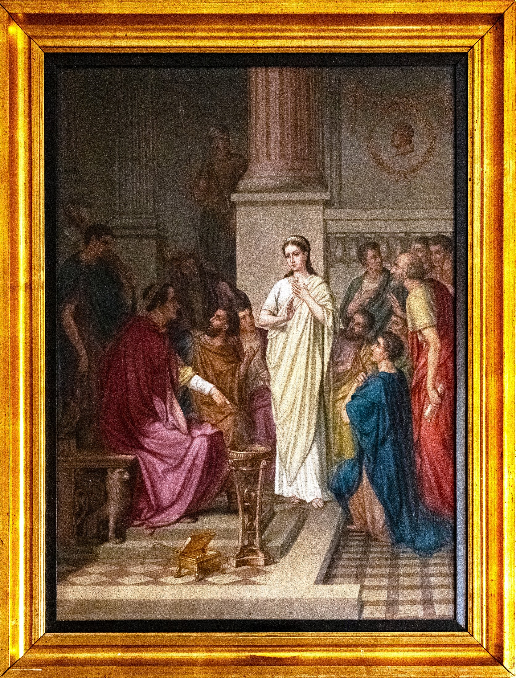 St. Agatha in Front of Quinziano, 1899